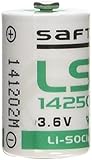 Saft LS14250 5 Pack Lithium 3.6V Batteries