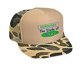 Benology The Study of Ben Adult Mesh Back Cap / Hat Brown Camo