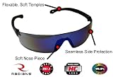 Radians Rad Sequel Blue Mirror Safety Glasses