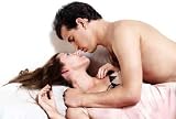 Young Attractive Happy Couple in Bedroom - 52"W x 35"H - Peel and Stick Wall Decal by Wallmonkeys
