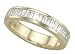 14K Baguette Cut Diamond Man's Wedding/Anniversary Band - 1.00 Ct.