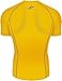 New 068 Yellow Skin Tights Compression Base Layer Short Sleeve Mens T Shirt