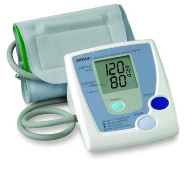 41dSnPpzBiL. SL500  1 Each Single Automatic Inflation Blood Pressure Monitor Arm 13   17 Large adult cuff OMRON HEALTHCARE INC. HEM712CLC