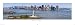 New York - Statue of Liberty - Freiheitsstatue Liberty Island - Langbahnposter - Größe 158 x 53 cm