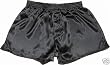 Seide pur, Boxer Shorts, Boxershorts, 100% Seide, Schwarz