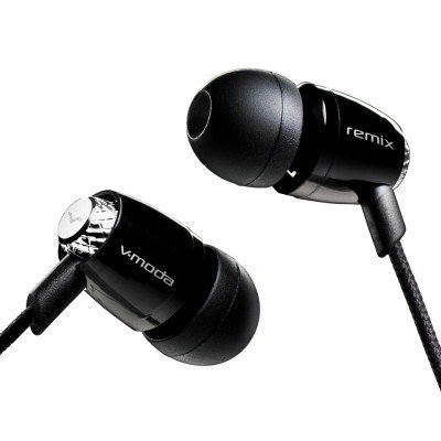 V-moda Remix 4S Sport Mic Chrome-Black