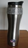 Columbus Blue Jackets Ladies Bling Travel Tumbler Mug