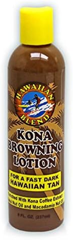 Hawaiian Blend Kona Browning Lotion 8 Pack 8 oz. Each