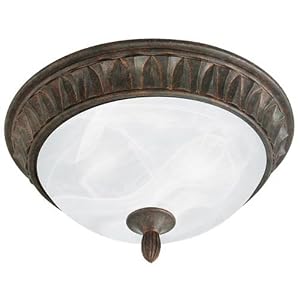 Cambridge Flush Mount in Colonial Bronze