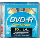Maxell 8cm Write-Once DVD-R Removable Disc For DVD Camcorders - 3 Pack - Model DVD-R CAM/3PK DVD
