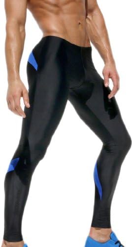 Rufskin - Leif - Mens Athletic Running Tights/Leggings (Large, Royal)
