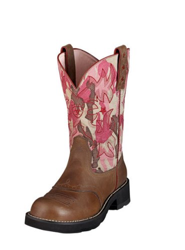 Ariat  Pro Baby Distressed Brown and Pink Camo