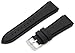 Hadley-Roma Men's MS3346RA 240 24-mm Genuine Silicone Diver Sport Watch Strap