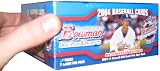 2004 Bowman Draft Picks & Prospects Baseball Cards Box (24 packs/box, 7 cards/pack, 2 chrome cards per pack)