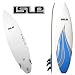 Sporting Goods : 6'6 ISLE EPOXY SHORTBOARD BLUE FIRE