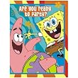 Spongebob Invitations With Envelopes and Thank You Postcards