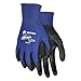 Crews N9696L Ultra Tech Tactile Dexterity Work Gloves - Blue & Black44; Large