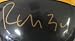 Rashard Mendenhall Steelers Signed Mini Helmet JSA Wit