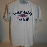 Minnesota Twins Thirty Three Grey T-Shirt