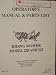 Grasshopper Riding Mower Model 220 and 225 Operation Manual