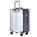 BlueCosto Clear Oversize Travel Luggage Protectors Suitcase Cover 30