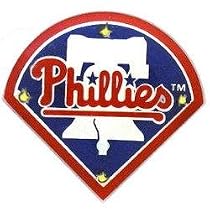 MLB Flashing Pin/Pendant - Philadelphia Phillies