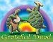 Grateful Dead - Dancing Terrapins in Front of a Rainbow - Sticker / Decal