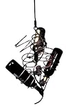 Bottle Bunch Hanging Wine Rack- Antique ver de gris Finish - Holds 6 Bottles - From Oenophilia