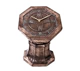 Hen-Feathers Classic Sundial Clock - Bronze