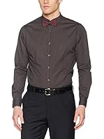 ZZ_PRIMO EMPORIO Camisa Hombre (Gris)