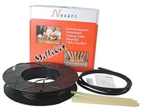 Electric underfloor heating cable, 10w/m, 91m, 900W, 230V, 5.6 to 6.4m² - FREE DELIVERY - order control UFHSTAT separately