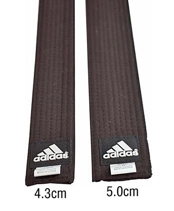 Childrens Toyshop  Sporting Goods : Adidas Black Belt - Regular_4.3cm width