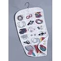 Household Essentials 37-Pocket Jewelry Organizer, White