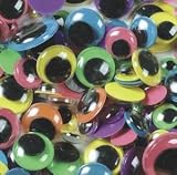 S&S Worldwide Assorted Wiggle Eyes (Pack of 100)