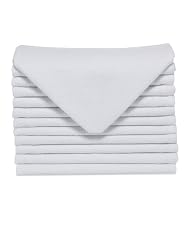 Muslin Squares - White 12pk