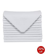 Mothercare muslin squares - 12pk White