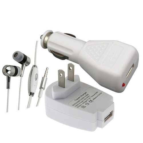 HEADSET + USB AC iPhone® TOUCH