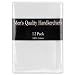 Men's Cotton Handkerchief 12 Pack by Umo Lorenzo in White