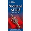 Scotland of Old: Clans Map of Scotland (Collins Pictorial Maps)