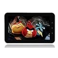TABTRONICS M009S 8GB Capacitive Android 4.0 (ICE CREAM SANDWICH) , 7" , 1.6 GHz Super Slim Android Tablet PC with Responsive Capacitive Screen - Flash Player 11.1 - Compatible with BBC iPlayer / Youtube / Amazon Kindle / Facebook - HD 2160P - 8GB Storage and Supports SKYPE VIDEO calling NOW with 1GB RAM