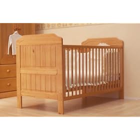 Alex Cotbed Cot Bed Antique Pine