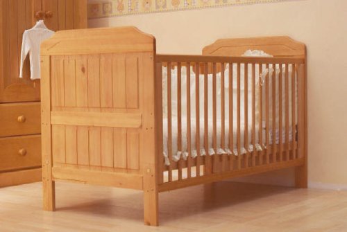Alex Cotbed Cot Bed Antique Pine