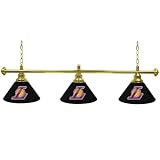NBA Los Angeles Lakers 3 Shade Billiard Lamp (60-Inch)