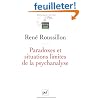 Paradoxes et situations limites de la psychanalyse