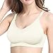 Women's Seamless Nursing Bra Padded Maternity Comfort Sleep Bralette