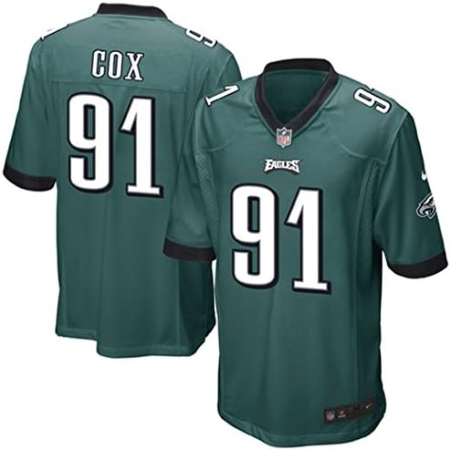 Mens Fletcher Cox #91 Midnight Green Team Game Jersey Small