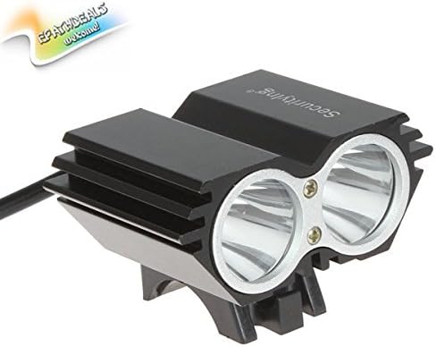 FBUY Securitylng Waterproof 2 x Cree XML U2 LED Bike Light 5000 Lumen Front LED Bicycle Light Lamp ( No Battery ) --- Color:Red