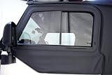 1997-2006 Jeep Wrangler/Unlimited Black Denim Hard Door Slider