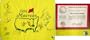 1999 Masters Multi-Signed Flag w/15 Signatures Of PGA Golfers