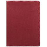 Eccolo World Traveler Simply Red Journal, 4 x 6 Inches (D321R)